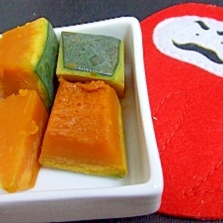あと1品に!簡単レンジでかぼちゃの煮物☆